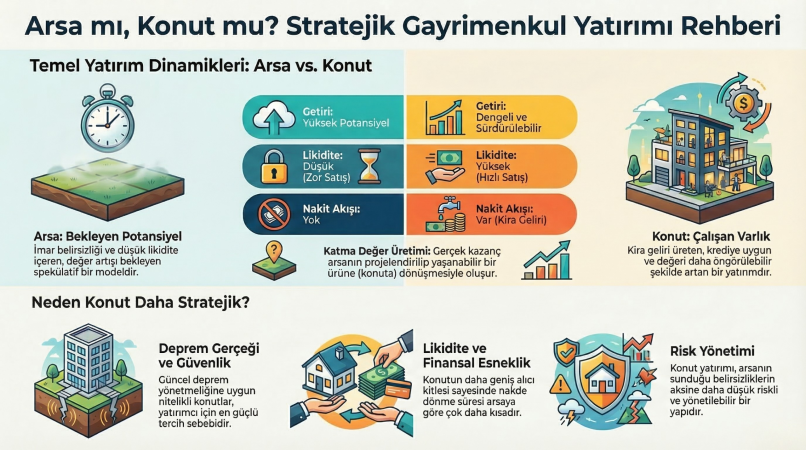Arsa mı Konut mu