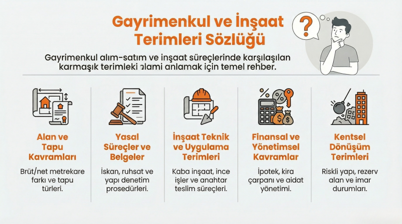 Gayrimenkul ve İnşaat Terimleri Sözlüğü - Düzenlendi