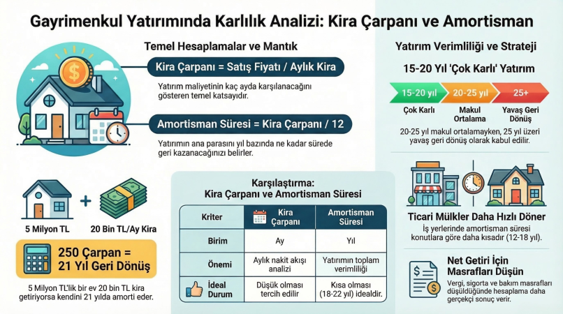 Kira Çarpanı ve Amortisman