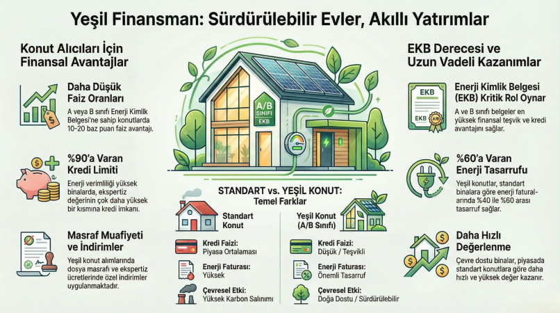 Yeşil Finansman-Sürdürülebilir Evler-Akıllı Yatırımlar - Düzenlendi